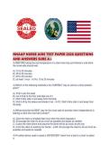 NNAAP NURSE AIDE TEST PAPER 2026 QUESTIONS AND ANSWERS SURE A&period;pdf