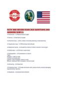 PATH 1000 REVIEW EXAM 2026 QUESTIONS AND ANSWERS SURE A&period;pd