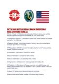 PATH 1000 ACTUAL FINAL EXAM QUESTIONS AND ANSWERS SURE A&period;pdf