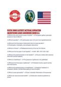 PATH 1000 LATEST ACTUAL UPDATED QUESTIONS AND ANSWERS SURE A&period;pdf