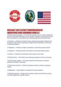 BIOLOGY 1201 LATEST COMPREHENSIVE QUESTIONS AND ANSWERS SURE A&period;pdf