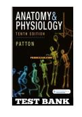 Anatomy and Physiology 10th Edition Patton Test Bank