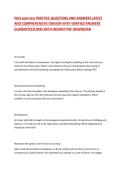 Pediatric Advanced Life Support &lpar;PALS&rpar; Post Test Practice Questions and Answers &ndash; American Heart Association &ndash; Latest Comprehensive Exam Preparation Material