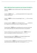 BIOL 1108 Final Exam questions and answers Graded A&plus;&NewLine;Deduction -The classic scientific method "recipe" follows this type of&NewLine;reasoning&NewLine;Induction -Through &lowbar;&lowbar;&lowbar;&lowbar;&lowbar;&comma; we derive generalizations from a large number&NewLine;of specific observations&NewLine;Evolu