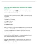 BIOL 1108 Lab Practical Exam 1 questions and answers&NewLine;Graded A&plus;&NewLine;What is the scientific method&quest; -the systematic process that guides&NewLine;scientific thought and problem-solving&NewLine;What are the 6 steps of the scientific method&quest; -1&period; Observing and stating&NewLine;the prob