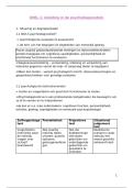 Inleiding tot de Psychodiagnostiek volledige samenvatting&vert; Hogeschool PXL &vert; 2025&sol;2026