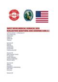 SWIFT RIVER MEDICAL SURGICAL 2026 EVALUATION QUESTIONS AND ANSWERS SURE