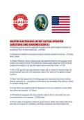 MASTER ELECTRICIAN LATEST ACTUAL UPDATED QUESTIONS AND ANSWERS SURE A&period;pdf