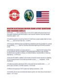 MASTER ELECTRICIAN REVIEW EXAM LATEST QUESTIONS AND ANSWERS SURE A&period;pdf