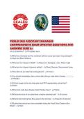 PUBLIX DELI ASSISTANT MANAGER COMPREHENSIVE EXAM UPDATED QUESTIONS AND ANSWERS SURE A&period;pdf&NewLine;&NewLine;