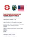 PUBLIX DELI ASSISTANT MANAGER 2026 QUESTIONS AND ANSWERS SURE A&period;pdf