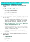 Certified Apartment Manager &lpar;CAM&rpar; Practice Review 2026 &vert; Comprehensive Study Guide & Certification Prep