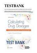 Calculating Drug Dosages&colon; A Patient-Safe Approach to Nursing and Math &lpar;3rd Edition&rpar; by Sandra Luz Martinez de Castillo & Maryanne Werner-McCullough &ndash; Complete Test Bank with Questions&comma; Answers&comma; and Rationales