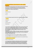 Internal Med Midterm Exam Questions with Verified Solutions&period;