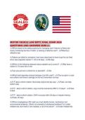 MOTOR VEHICLE LAW MPTC FINAL EXAM 2026 QUESTIONS AND ANSWERS SURE A&period;pdf