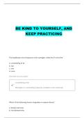 MOSBY-S RADIATION THERAPY PRACTICE BOARD EXAM 1 QUESTIONS WITH 100&percnt; CORRECT ANSWERS