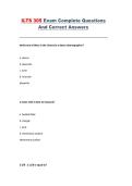 ILTS 305 Elementary Education Exam Questions and Answers
