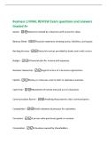 Business 2 FINAL REVIEW Exam questions and answers&NewLine;Graded A&plus;&NewLine;Assets -Resources owned by a business with economic value&period;&NewLine;Balance Sheet -Financial statement showing assets&comma; liabilities&comma; and equity&period;&NewLine;Banking Services -Financial services provided by banks 