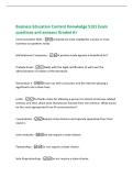 Business Essentials Exam questions and answers Graded&NewLine;A&plus;&NewLine;Wants that are shared by many people are -public wants&NewLine;Competition forces businesses to -lower their prices&period;&NewLine;Market research provides information that can help a business -a&period; identify&NewLine;opportuni
