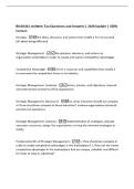 BUAD441 midterm Tao Questions and Answers &vert; 2026 Update &vert; 100&percnt;&NewLine;Correct&period;&NewLine;Strategy -the ideas&comma; decisions&comma; and actions that enable a firm to succeed&NewLine;&lpar;all about being different&rpar;&NewLine;Strategic Management -the analyses&comma; decisions&comma; and actions an&NewLine;organization u
