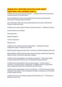 AMEDD BOLC MIDTERM UPDATED EXAM SCRIPT QUESTIONS AND ANSWERS SURE A&period;pdf