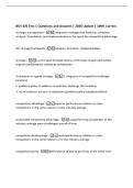 BUS 470 Test 1 Questions and Answers &vert; 2026 Update &vert; 100&percnt; Correct&period;&NewLine;strategic management -integrative management field that combines&NewLine;analysis&comma; formulation&comma; and implementation in the quest for competitive advantage&NewLine;AFI strategy framework -analysis&comma; forma