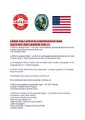 AMEDD BOLC UPDATED COMPREHSNIVE EXAM QUESTIONS AND ANSWERS SURE A&period;pdf