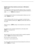 BUSI620 Chapter 8 Exam Questions and Answers &vert; 2026 Update &vert;&NewLine;100&percnt; Correct&period;&NewLine;A market with many "small" buyers and sellers&comma; identical products&comma; no transaction&NewLine;costs&comma; and free entry and exit where buyers and sellers have perfect information 