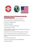 AMEDD BOLC EXAMS TEST PAPER 2026 QUESTIONS AND ANSWERS SURE A&period;pdf