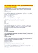 WELLCARE ACT MASTERY 2026 LATEST EXAM QUESTIONS AND ANSWERS SURE A&period;pdf