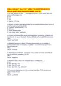 WELLCARE ACT MASTERY UPDATED COMPREHENSIVE EXAM QUESTIONS AND ANSWERS SURE A&period;pdf&NewLine;&NewLine;