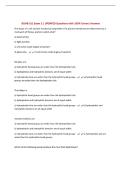 BCMB 311 Exam 2 &vert; UPDATED Questions with 100&percnt; Correct Answers&NewLine;