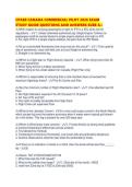 CPAER CANADA COMMERCIAL PILOT 2026 EXAM STUDY GUIDE QUESTIONS AND ANSWERS SURE