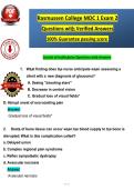 MDC 1 Exam 1&comma; 2 & Exam 1&comma; 2 Study Guide&comma; Final Exam and Test Bank &lpar;2026 &sol; 2027&rpar; Rasmussen College Questions and Verified Answers&comma; 100&percnt; Guaranteed Pass &vert;&vert;Complete A&plus; Guide