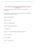 Bio 168 - Final Exam Cumulative Study Guide &vert; UPDATED Questions with 100&percnt; Correct Answers