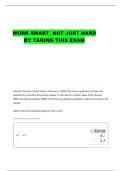 BUAL 2650 FINAL EXAM CHEN YAN QUESTIONS AND CORRECT ANSWERS