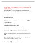 Canes Test 1 Exam questions and answers Graded A&plus;&vert;&NewLine;latest update&NewLine;What is NCTAMS and its Locations -NCTAMS provideS operational&NewLine;direction and management oversight to subordinate telecommunications system&NewLine;users&period;&NewLine;NCTAMS LANT Norfolk&comma; VA&NewLine;NCTAMS PAC Wahi