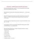 BIO 168 Exam &vert; UPDATED Questions with 100&percnt; Correct Answers&NewLine;