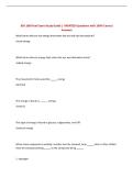 BIO 168 Final Exam Study Guide &vert; UPDATED Questions with 100&percnt; Correct&NewLine;Answers