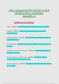 CMCA EXAMINATION STUDY GUIDE &NewLine;QUESTIONS & ANSWERS&period; &NewLine;GRADED A&plus;