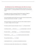 BIO 168 Module One Test &vert; UPDATED Questions with 100&percnt; Correct Answers&NewLine;