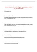 BIO 168 Practical 2 Pitt Community College Spring 2026&vert; UPDATED Questions with 100&percnt; Correct Answers&NewLine;