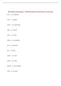 BIO 168 Root Words Page 1 &vert; UPDATED Questions with 100&percnt; Correct Answers&NewLine;