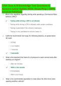 CVSA Class A&sol;B Knowledge Test Review 2026 &vert; Comprehensive Study Guide & Commercial Vehicle Safety Prep