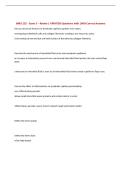 BMD 252 - Exam 3 &ndash; Ravine &vert; UPDATED Questions with 100&percnt; Correct Answers&NewLine;