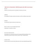 BMD 252 Ch&period; 24 Study Guide &vert; UPDATED Questions with 100&percnt; Correct Answers&NewLine;