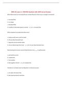BMD 252 exam 3 &vert; UPDATED Questions with 100&percnt; Correct Answers&NewLine;