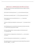 BMD 252 Exam 3 &vert; UPDATED Questions with 100&percnt; Correct Answers&NewLine;
