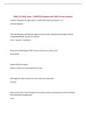 BMD 252 FINAL Exam &vert; UPDATED Questions with 100&percnt; Correct Answers&NewLine;
