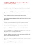 FINA 3332 Exam 2 &lpar;2026&rpar; Exam Questions & Answers &vert; Latest Already Graded A&plus; UPDATE 2025&vert;2026&excl;&excl;&NewLine;